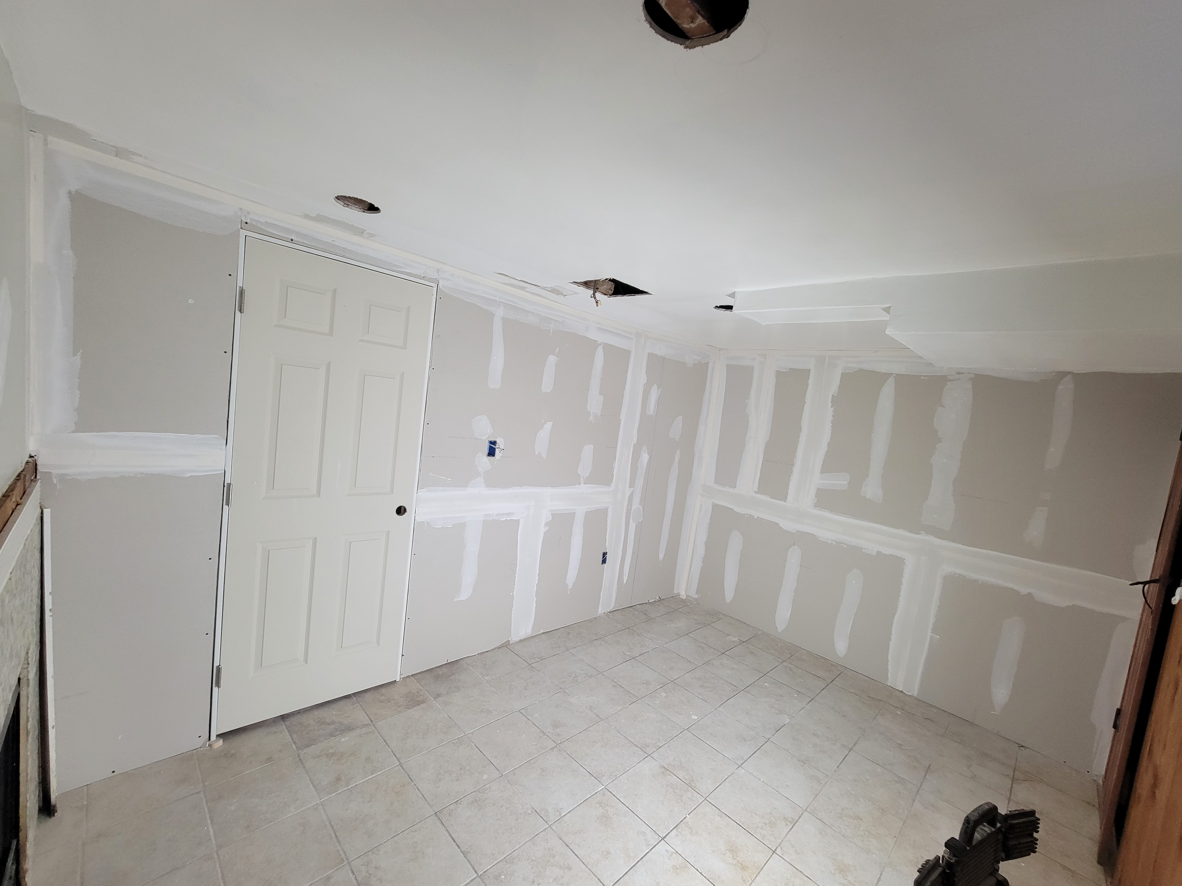 Before - Floor remodeling